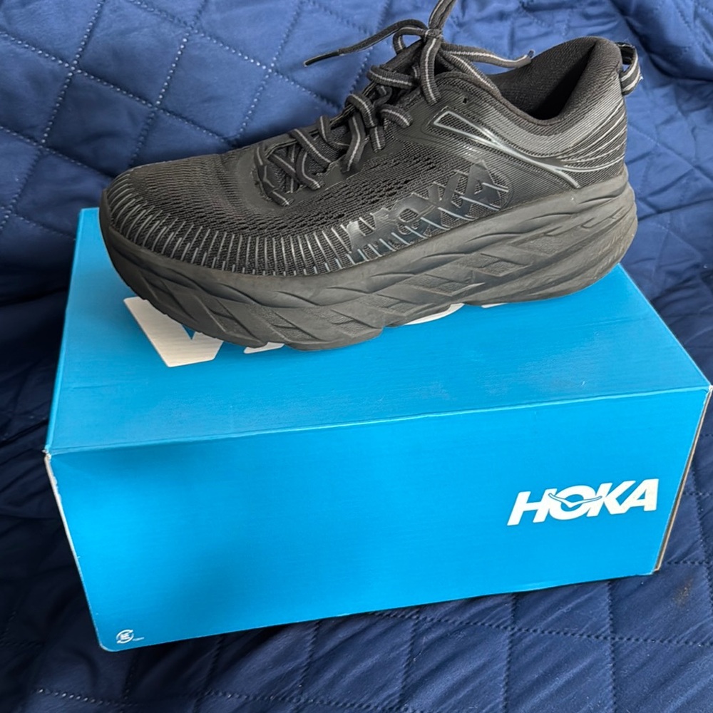 HOKA Black Athletic Sneakers